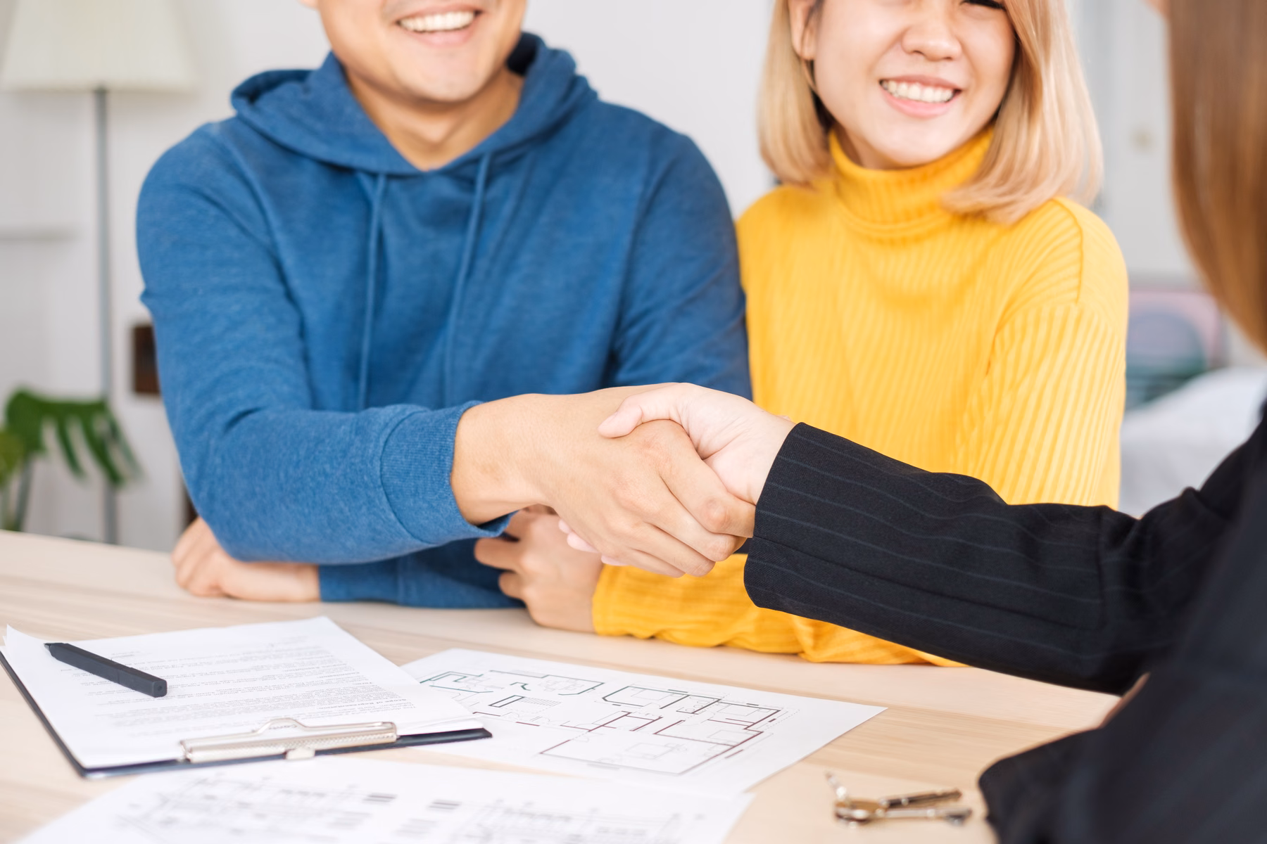 Clients formalising a project advisory appointment